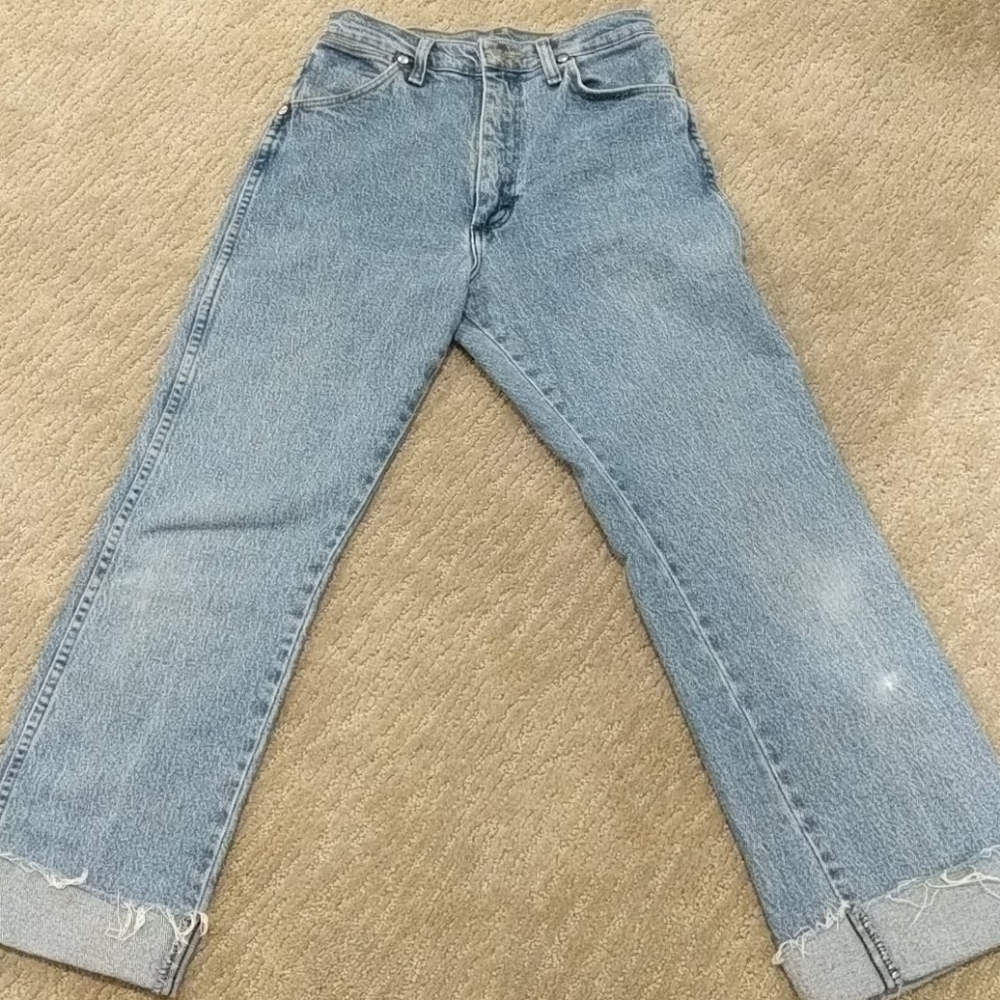 High Waisted Wrangler Jeans